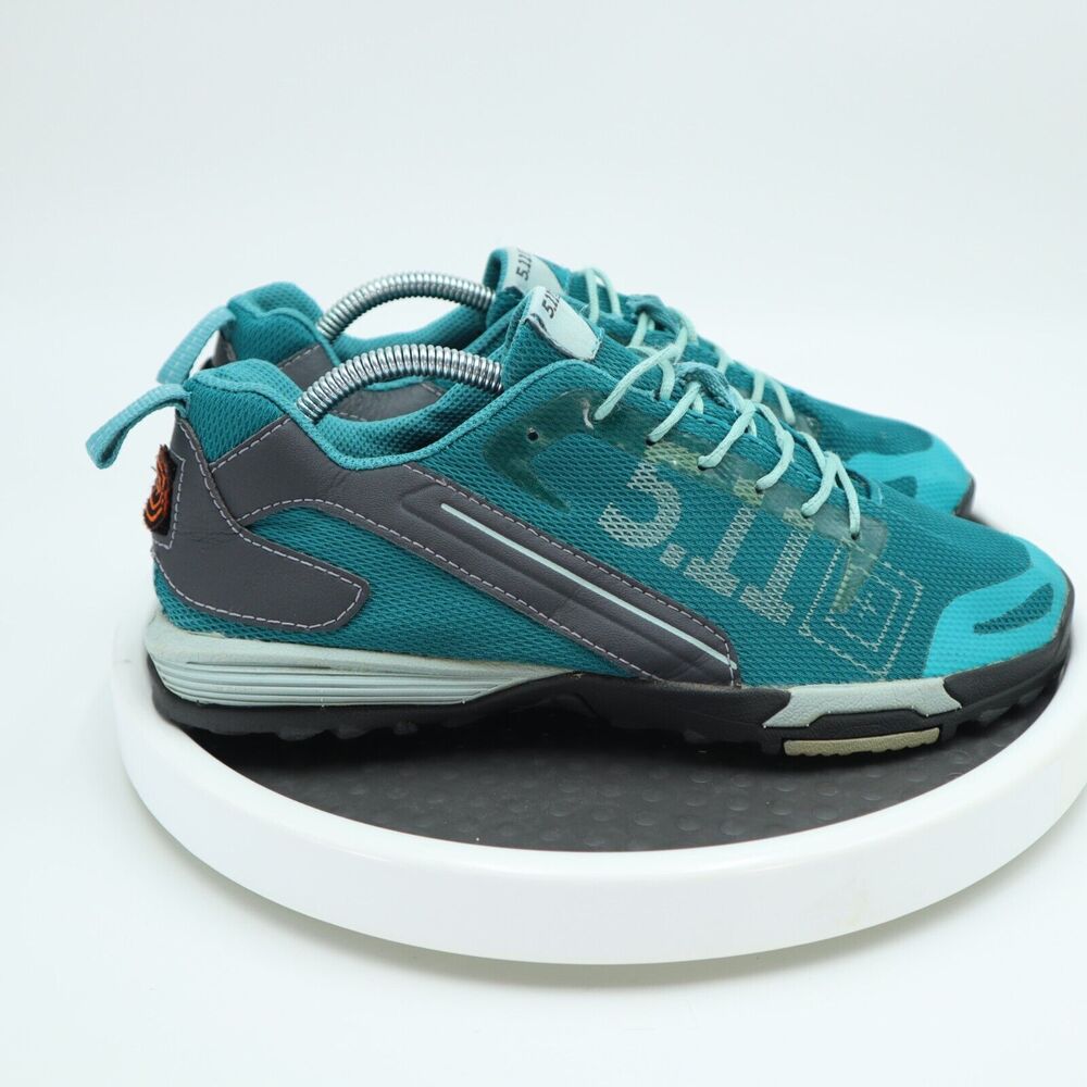 5.11 Tactical Recon Trainer Womens Size 7.5 Shoes 663 Caribbean Blue Rope Ready - Picture 2 of 16